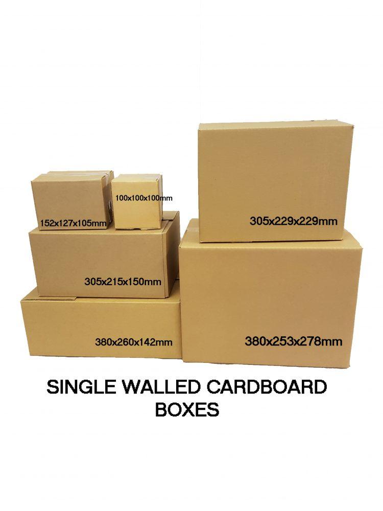 COLLECTION ONLY Single Wall Cardboard Boxes GRG Storage