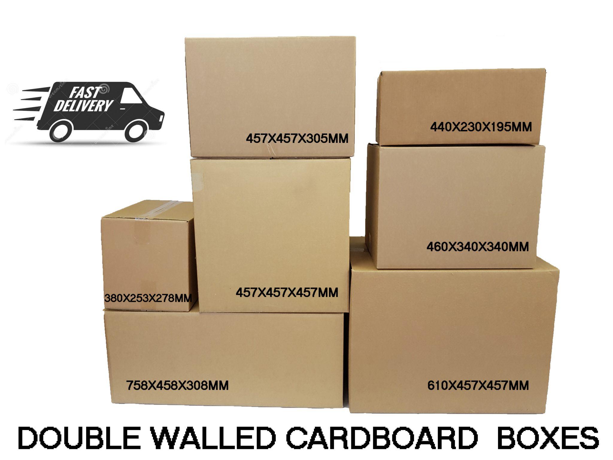 COLLECTION ONLY Double Wall Cardboard Boxes GRG Storage